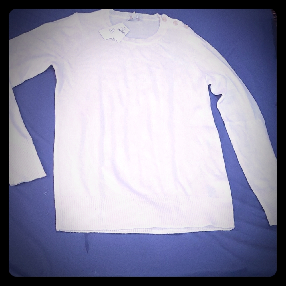 Cream Colored Angora Sweater